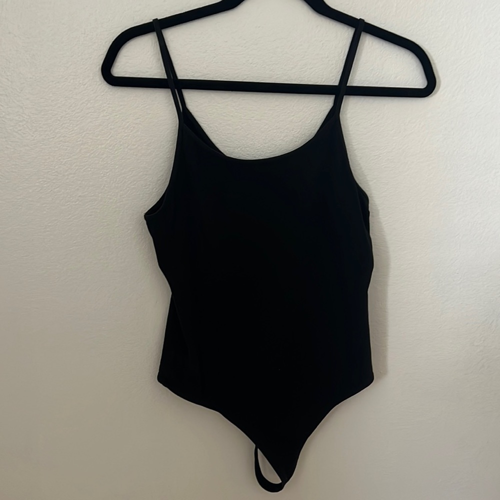 Black bodysuit tank